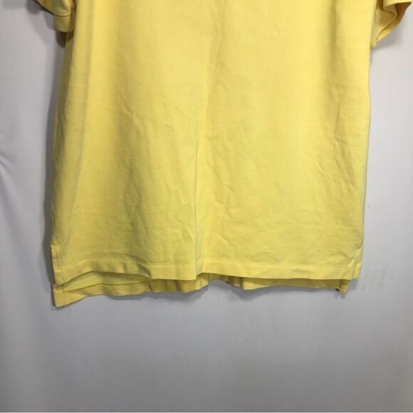 RLX Ralph Lauren Polo Shirt Yellow Casual Short Sleeve Mens Large - Picture 2 of 5